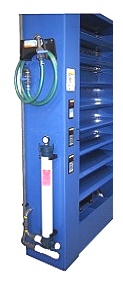PP module with side-mounted water removal station and mechanical filter